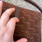 Givenchy Vintage 1970s Rare Bordeaux Script Shoulder Bag Purse Made In‎ Spain Photo 15