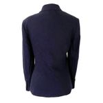Talbots VTG  Navy Wool Long Sleeve Button Front Office Blazer Jacket 10P Photo 1
