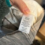 Talbots Brown & Baby Pink Plaid Ankle Trousers Photo 2