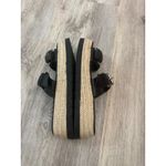 BCBGeneration Scarla platform sandals Black Espadrille Women's Size 11 Photo 3