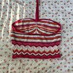 Crave fame  striped halter crop top Photo 2