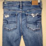 American Eagle  Next Level Stretch Distressed Hi-Rise Jegging Size 00 Photo 4