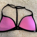 PINK - Victoria's Secret Victoria's Secret PINK Bikini Top black and pink Photo 0