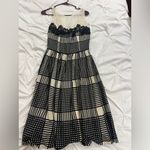 BGN black and White Checkered Dress Size M Photo 1
