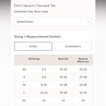 Free People #17 NWT Don't Sweat It Oversized Tee in Midnight Navy Photo 4