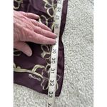 Madewell  100% Silk Bandana Scarf Black Iris Purple  NL299 Photo 3