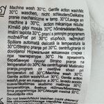 Orsay White Flamingo Top Women’s L – Silver Glitter Pearls Ribbon Tie Back Y2K Size L Photo 8