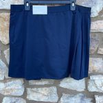 Lady Hagen  navy blue side pleat skirt/skort XXL NEW (tennis, golf, athleisure) Photo 4