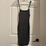 Urban Outfitters NWT  black rainbow glitter bodycon minidress Small Photo 1