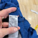 Zadig & Voltaire  asymmetric navy blue 100% silk dress RUNWAY PIECE NWT Photo 12