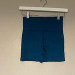 Colsie Ribbed Aqua Blue Biker Short Size XS Photo 2