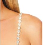 Retrofête Retrofete Zeke Bra Top in Champagne Size Small NWT Satin Crystal Embellishments Photo 2