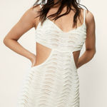 Nasty Gal  Wave Crochet Cut Out Cover Up Mini Dress Photo 0