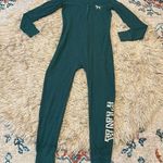 PINK - Victoria's Secret Victorias secret PINK happy holla days sequin thermal one-piece pajamas size med Photo 0