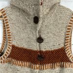 Royal Robbins Womens size Medium Mystic Fair Isle Wool Long Line Sweater Vest Photo 4