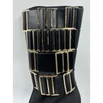 Herve Leger Herver Leger Runway High Heel Boots Suede/Leather Black 35.5 EU 5 US Photo 6