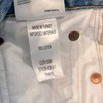 AGOLDE Parker Vintage Cut Off Short in Swapmeet Denim Jean Shorts Size 25 Frayed Photo 6