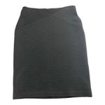 BCX Womens Skirt Size L
Black Solid Pencil Knee
Length Polyester Photo 3