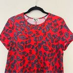 Show Me Your Mumu  Nicks Babydoll Mini Dress Red Paisley Size Medium Photo 2