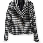 House of Harlow 1960 Black and White Checkered Blazer Size L Photo 0