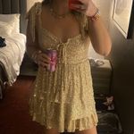 Gold Dress Size M Photo 2