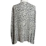 Emerson Fry Curation Bardot top in leopard gray Sz S Photo 3