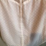 Candie's  Blush Pink Lace Heart Sleeveless‎ Blouse Photo 8