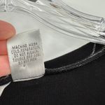 Chico's  Travelers Black Acetate Oriental Printed Causal Blouse Women's Size XL Photo 2