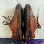 Dr. Martens 11200 Distressed Brown Leather Lace Up Y2K Shoe Women Sz 9 Men Sz 8 Photo 5