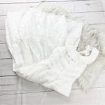 Sea New York Women's Shannon White Scallop Dress Open Back Size Large Photo 2