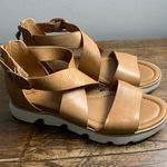 Sofft Mackenna sport sandal in caramel Italian leather size 8.5 Tan Photo 0
