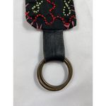 Treesje Embroidered Floral Bohemian Belt SKU 7539 Black Photo 6