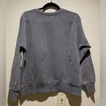 Lacausa NWT  Slater Sweatshirt Washout Grey Size S Oversized Photo 5