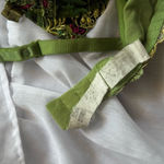 Lise Charmel Floral Embroidered Bra Green Size 32 D Photo 7