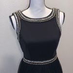 Love Reign  black silver equines fit n flare formal dress Photo 1