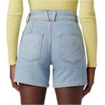 Hudson Jeans Hudson Utility Short Spring Indigo Blue Lyocell Denim Belt Tie Waist NWT Size 24 Photo 1