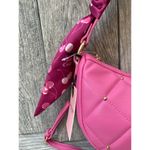 Juicy Couture Pink Quilted Shoulder Bag with Charm & Scarf Photo 4