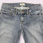 So Wear It Declare It Vintage Y2K Embroidered Butterfly Capri Cuffed Hem Jeans Photo 2