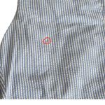 J.Crew  Bermuda Shorts Womens Size 12 Blue White‎ Striped Seersucker Nautical Photo 6