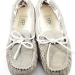 UGG Australia Hard Sole Moccasins Size 2 Photo 0