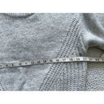 Madewell Womens Simone Wedge Wool Blend Sweater In Heather Gray Size S Photo 5
