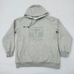 Prom Logo Gray Activewear Streetwear Casual Pullover Hoodie Sweatshirt Adult M Size M Photo 0
