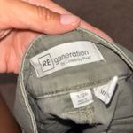 TJ Maxx Army Green  jean skirt  Photo 4