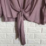 Vince Camuto  lilac dressy tie front blazer evening dress cover up Plus Size 1X Photo 6