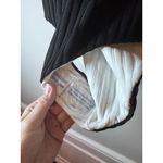 Black & White Solid & Striped Reversible Black White One Piece With Belt Sz S NWT $198 Photo 12