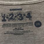 The Ramones Belgium Rock Show Poster Punk Band T-Shirt 2X Photo 3