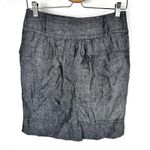 Banana Republic  Women Skirt Women Linen A Line Zipper Stretch Lined Photo 0