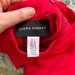 Donna Morgan  Red Mini Dress Women Size 2 Formal Party Special  Occasion Minimal Photo 4