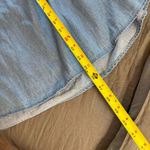 cupio Cupid Smocked Waist Cotton Chambray Skirt. Size Medium. Photo 10