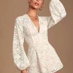 Finders Keepers Sofia Romper White Lace Photo 3